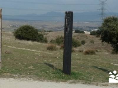 Río Manzanares y el Puente de la Marmota; el hierro senderismo